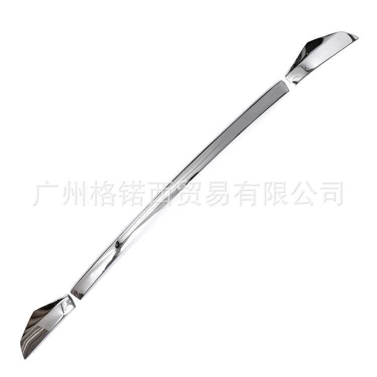 适用22款奇骏T33前唇饰条改装 X-TRAIL不锈钢汽车用品前杠装饰