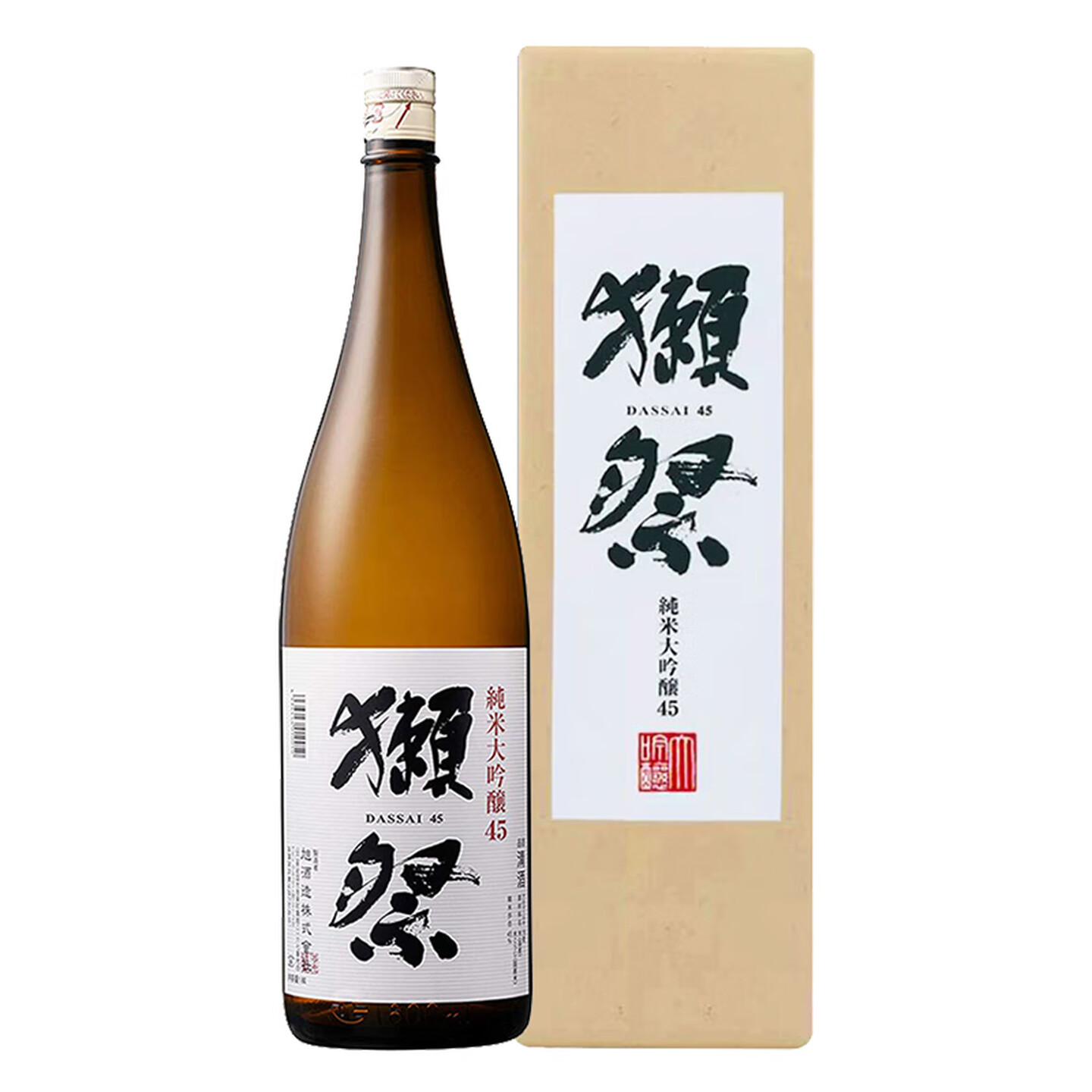 獭祭45纯米大吟酿清酒1800ml图片