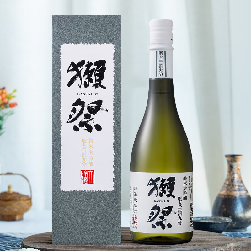 獭祭39纯米大吟酿清酒720ml/瓶图片