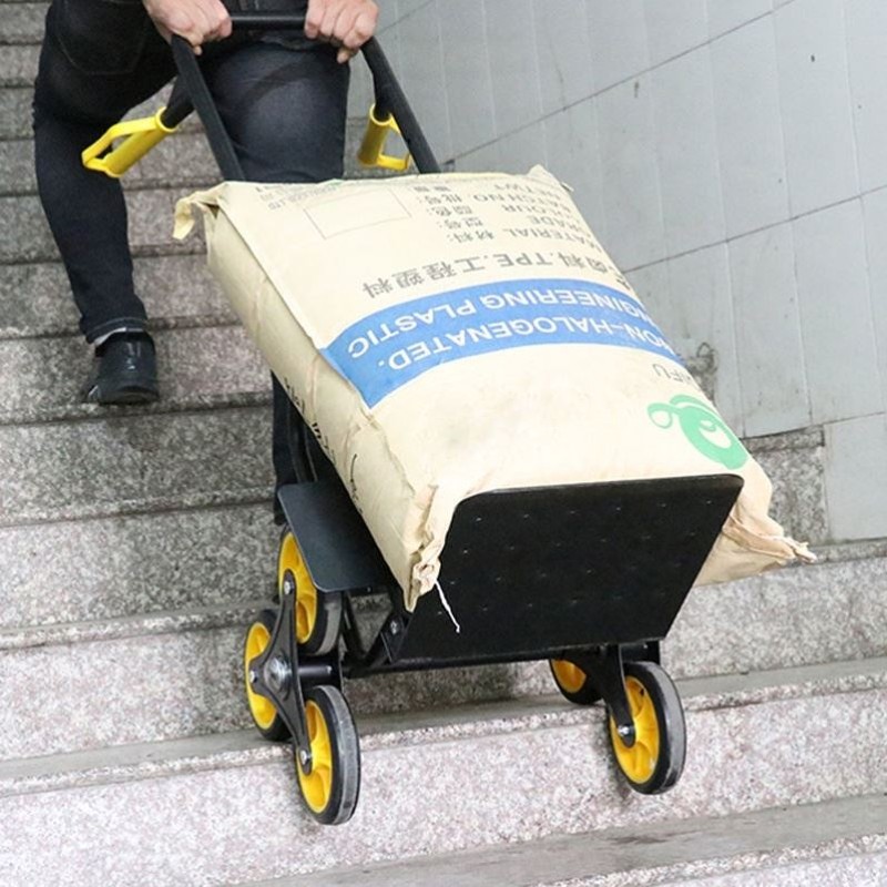 爬梯神器载重王拖车拉货手推车上楼梯爬楼车搬运送货折叠便携家