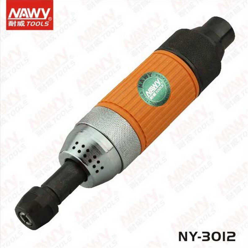 台湾耐威气动旋钮式刻磨机NY3012气动打磨机直式抛光机转速22000