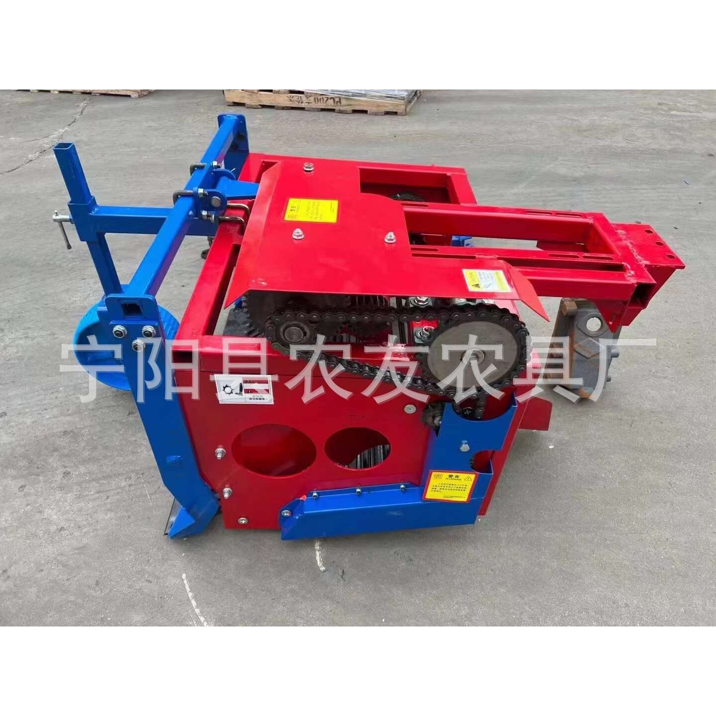 2023新款家用挖大蒜机手扶车带刨大蒜机配套大蒜收获机农用起收机