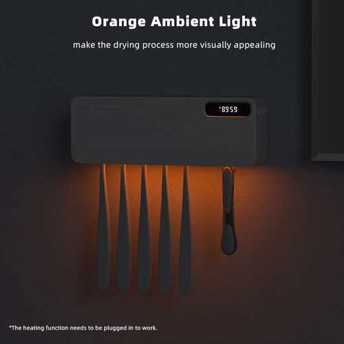 UV Toothbrush Sterilizer Dry Wirelessly  wall-mouted