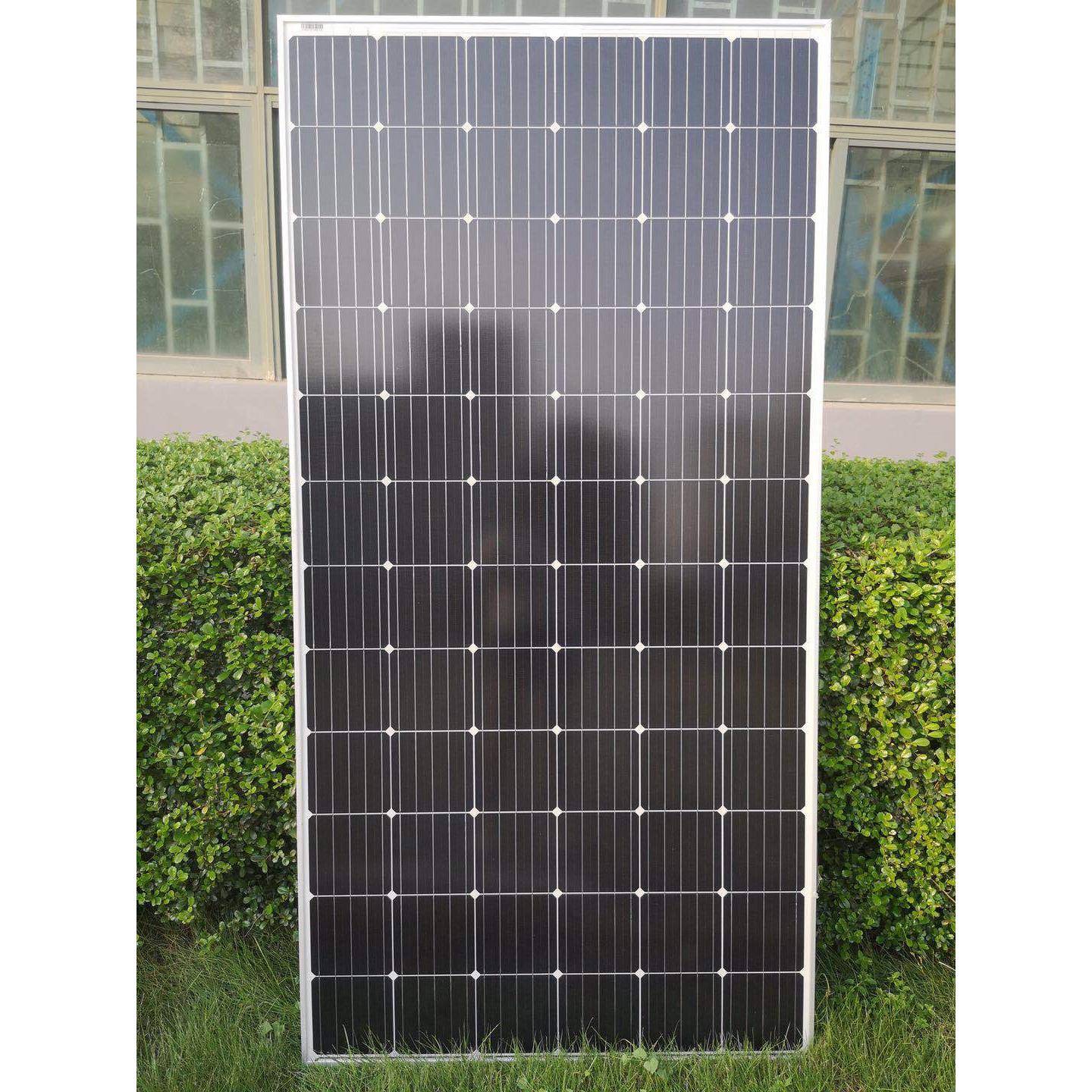 300W320W单晶太阳能电池板渔船家用24V蓄电池充电光伏并离网组件