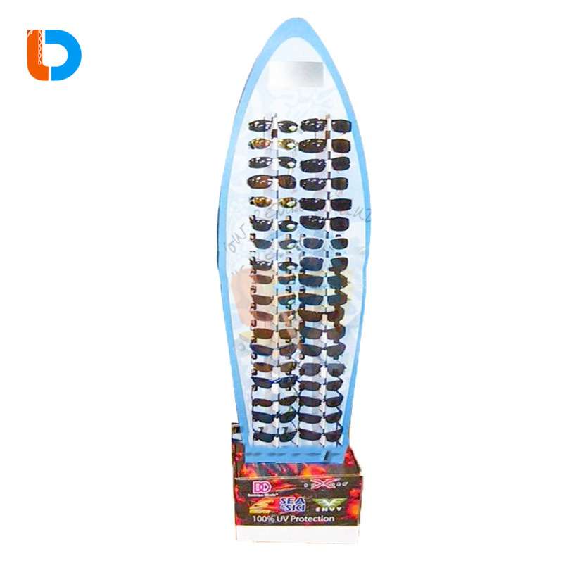 厂家直供纸货架展示架太阳镜纸陈列柜墨镜纸展柜陈列架展架收纳