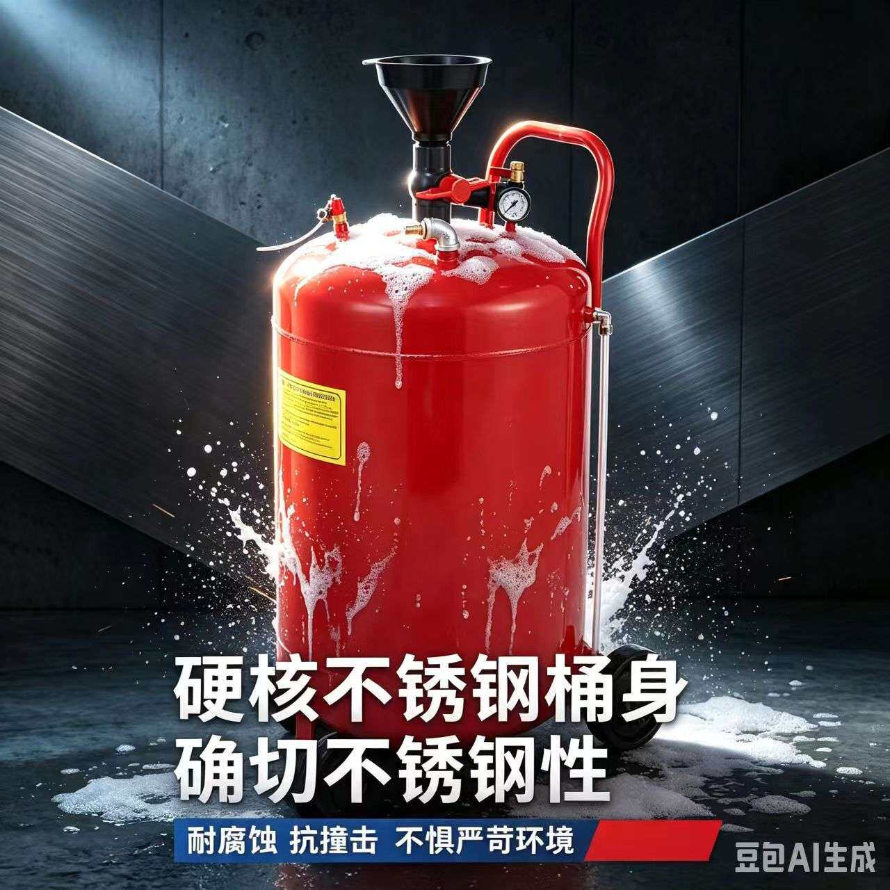 铁桶泡沫清洗机泡沫桶洗车器/洗车打泡沫机