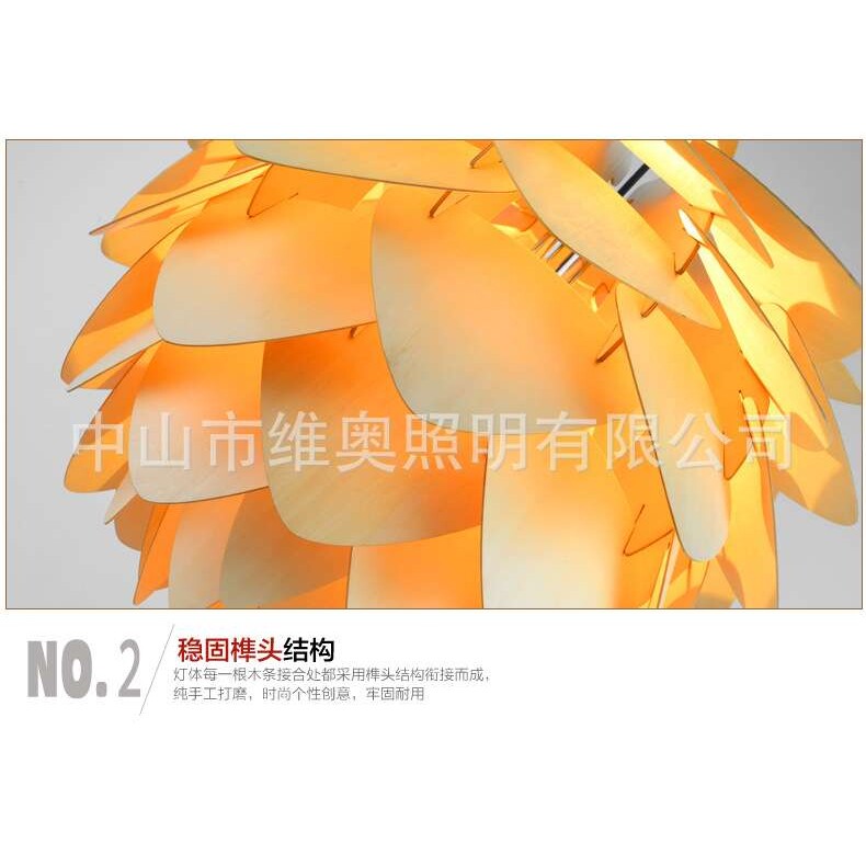 外贸灯饰原单出口欧洲手工木艺吊灯台灯落地灯壁灯配套生产