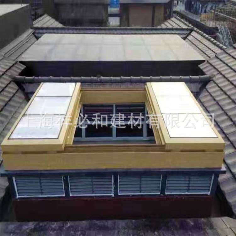 上海智能门窗采光散热阳光房平移天窗楼梯口屋顶出口移动天窗