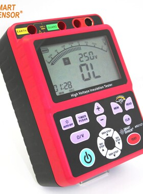 希玛 AR3127数字兆欧表 5000V高压绝缘电阻测试仪 电子摇表电阻表