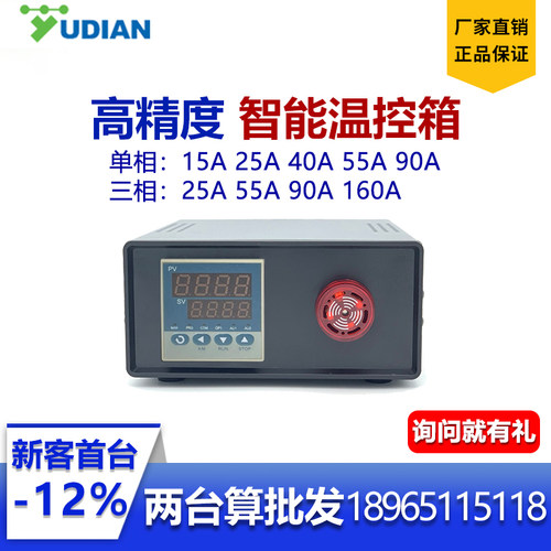 实验室小型温度控箱智能数显PID调温温度报警控制柜J