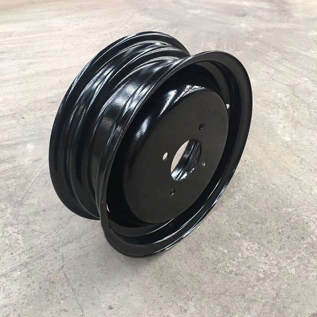 12寸轮毂电动三轮车轮辋4j*12钢圈145/70R12可做车轮微型观光车