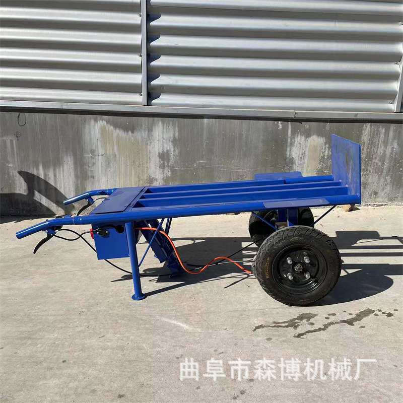 电动手推老虎车家用爬坡上山果园搬运车轻便小型拉货运输平板车