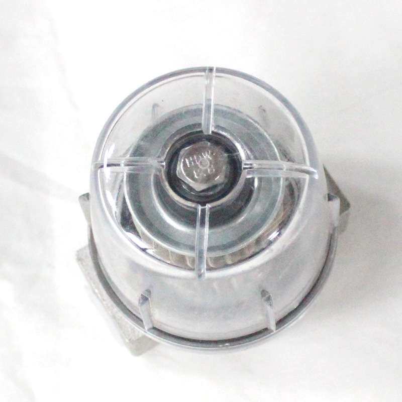 真空泵空气过滤器内螺纹G1/4 油污过滤杯 高压清洗机油杯过滤网