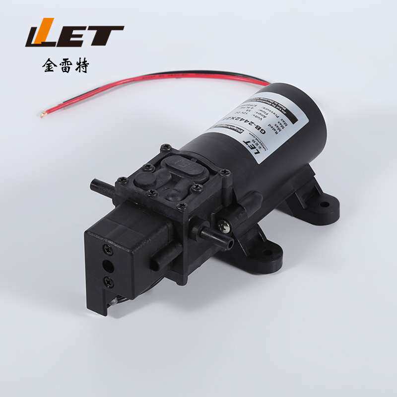 GB-2442XZZ 12V 24V洗车微型隔膜泵 农用高压洗车泵 车用洗水泵