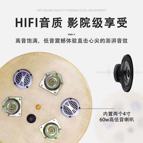 smart home furniture small round coffee table side end table