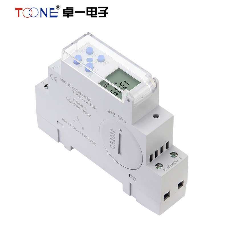 卓一电子微电脑时控开关220V 路灯时间控制器定时器定时开关ZYT20