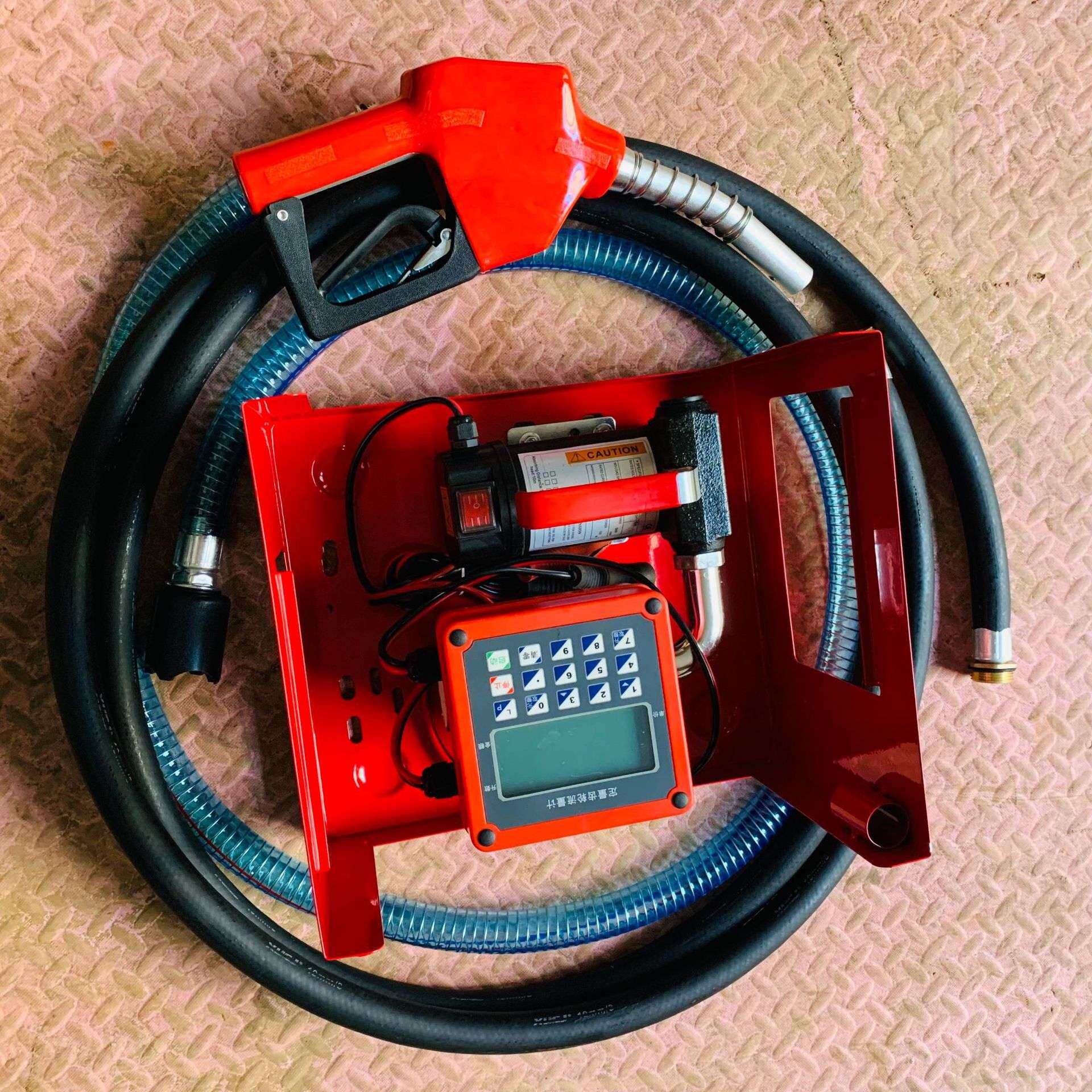 定量油泵 柴油计量泵 DC Fuel Preset Flow Meter Pump Kit