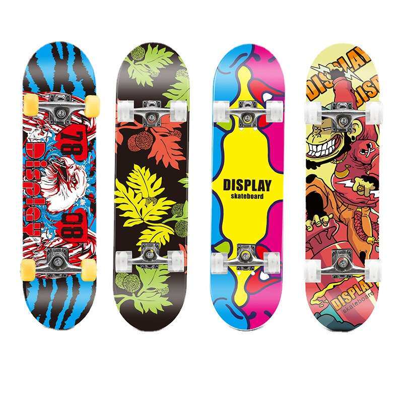 31寸成人四轮滑板专业板 初学者儿童刷街枫木滑板skateboard