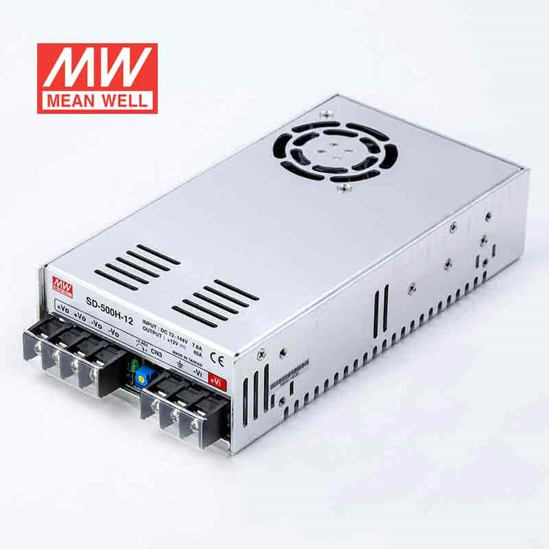 台湾明纬DC-DC电源SD-500H-12 500W 72~144V变12V40A 隔离 转换器
