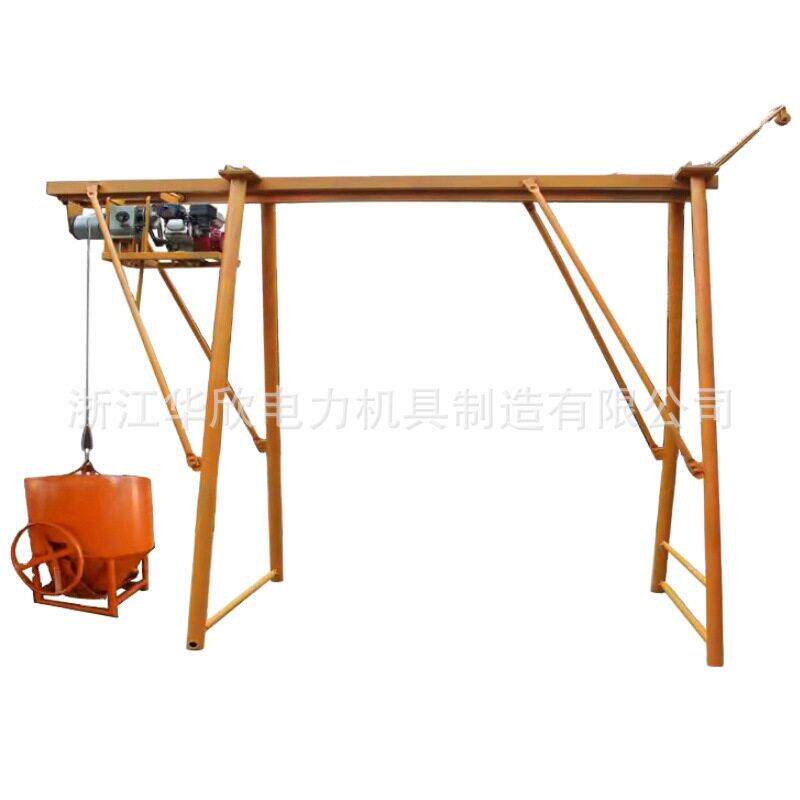 多功能汽油发动机动力建筑现场提升绞车