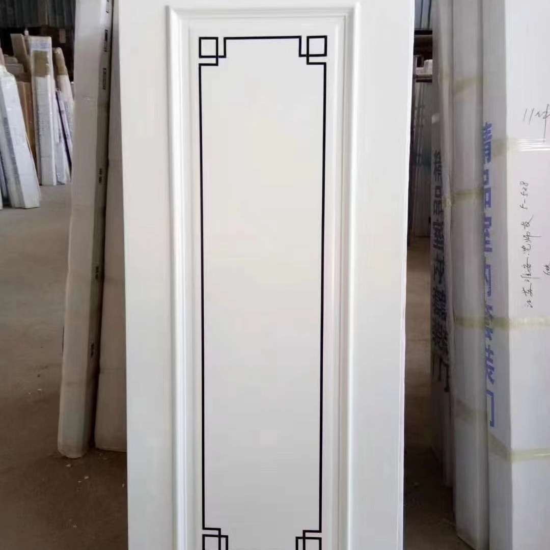 轻法式木门弧形卧室门多层复合实木门烤漆家用的室内门工厂平开门