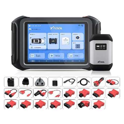 XTOOL D9S全系统诊断扫描仪支持Wifi/有线连接 DoIP/CAN FD 拓扑