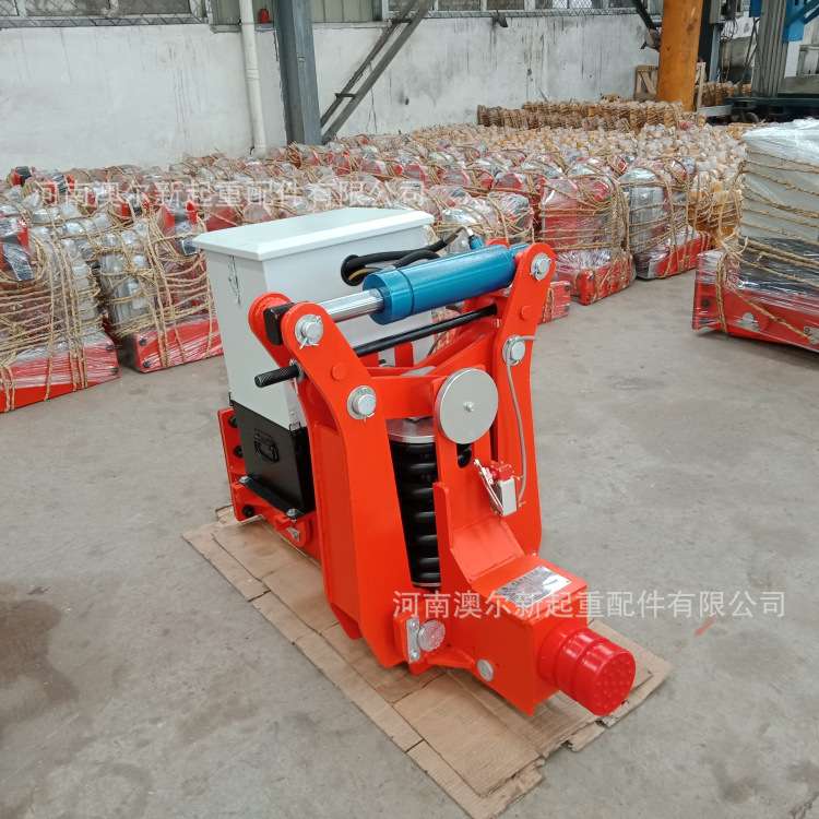 弹簧电动液压夹轨器厂家  TZJ-120 起重机防风制动夹轨器