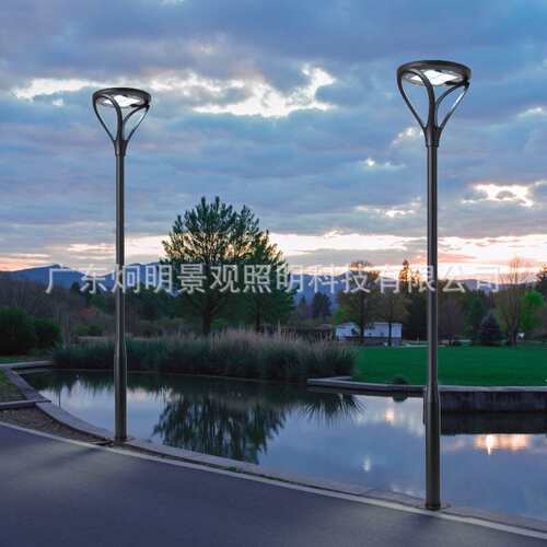 太阳能大功率庭院灯户外公园景观草坪灯室外别墅小区LED路灯