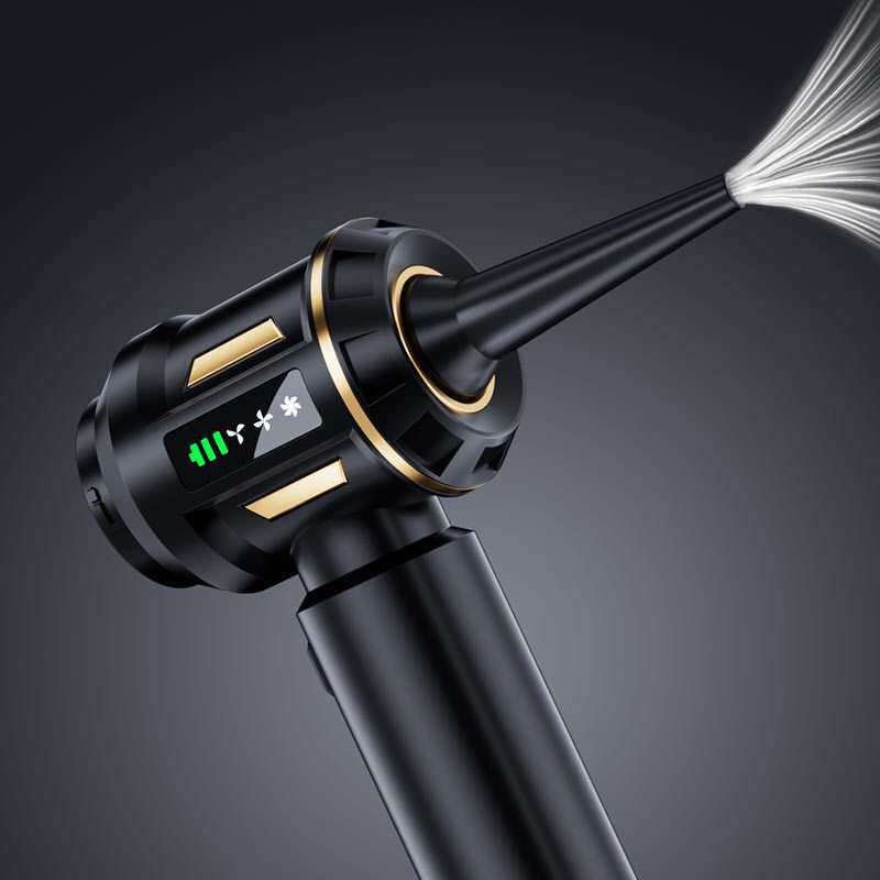 汽车吸尘器无刷电机液晶显示屏电量吸尘器手持吸吹一体鼓风机跨境