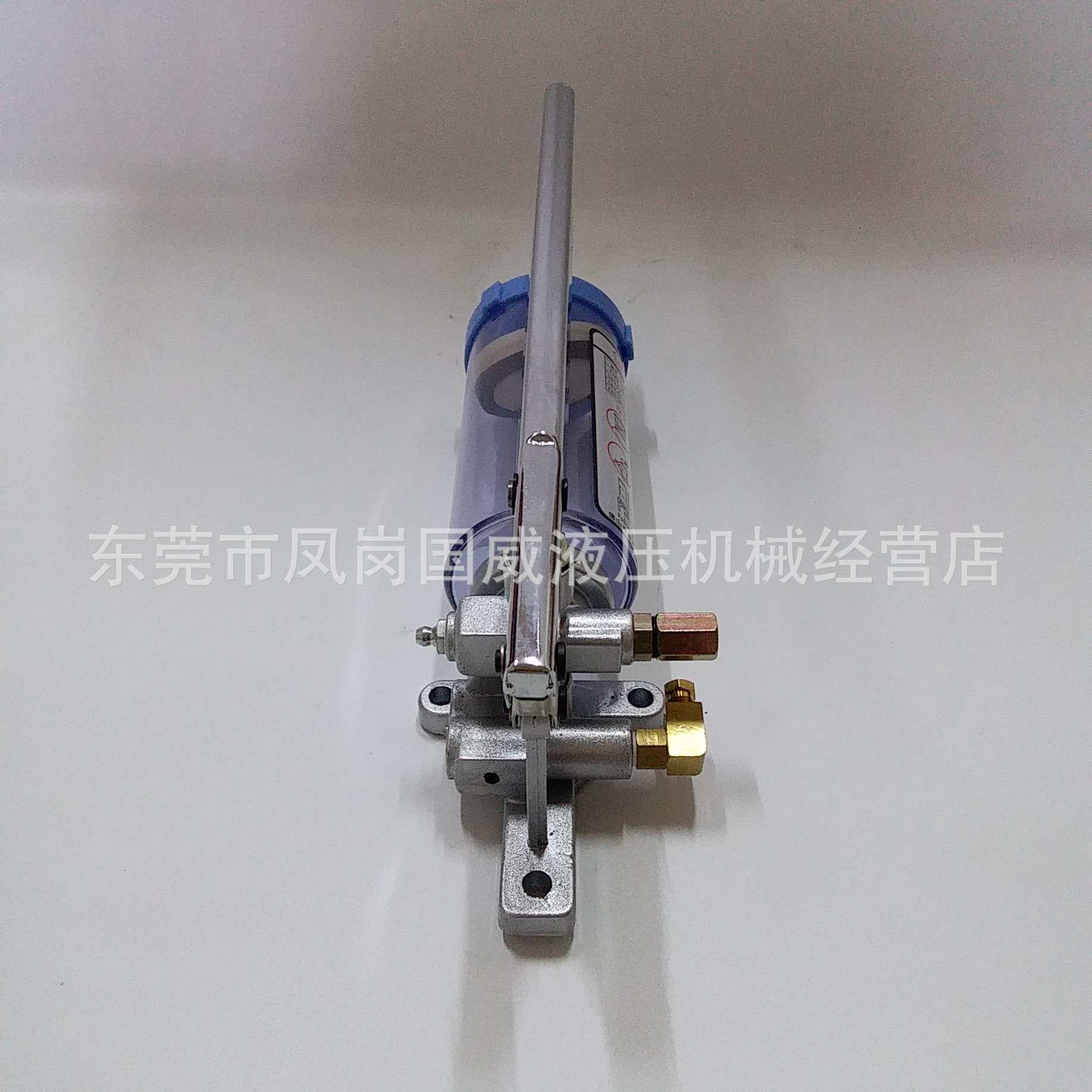 冲床注塑机座台手动黄油泵LSG-03 05 08 透明铝合金材质注油器