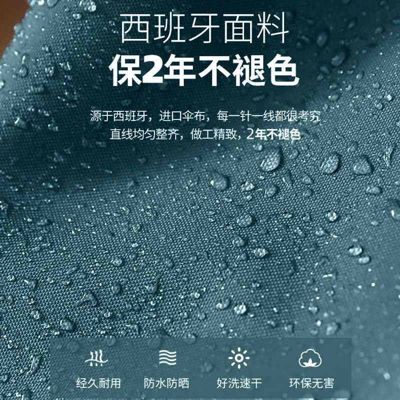 户外桌椅带遮阳伞商用摆摊中柱伞庭院伞室外太阳伞露天花园户外伞