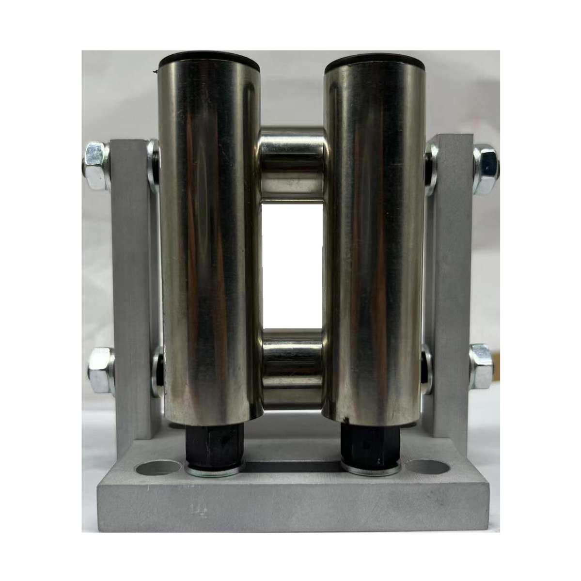 排线器井字过线架铸铁导线座钢丝绳过线器导线棍四筒导线轮拔线筒