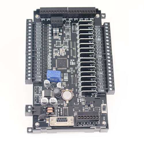 三年质保 领控fx3u工控板PLC ZK3U-32MR MT-10AD2DA 2路485控制器