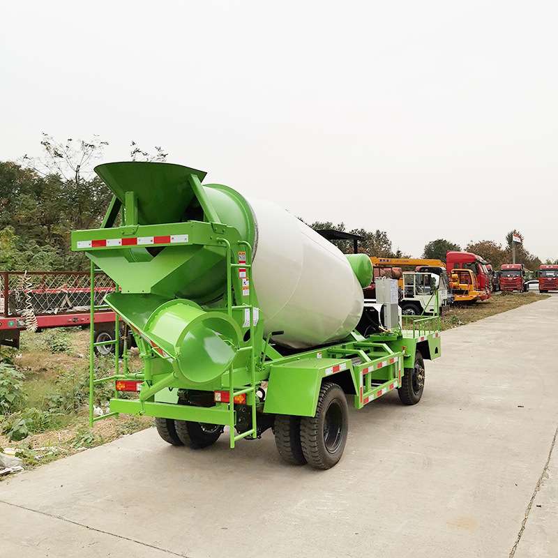 两头开水泥搅拌车 铁道轨道用商混运输车 矿用四不像混凝土搅拌车