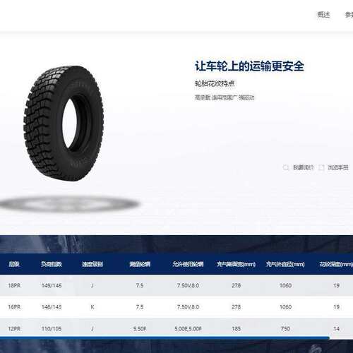 前进 (ADVANCE) 卡客车轮胎 7.00R16轮胎 GL663D花纹轮胎