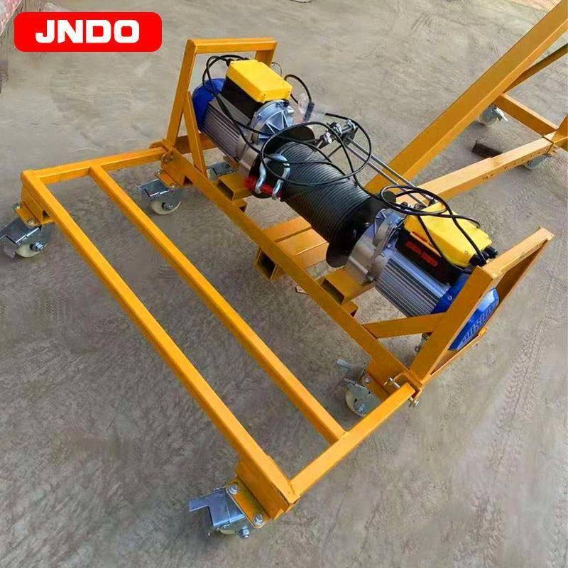 楼层吊窗机配220V/380V室内/室外装修建材上料机空吊机