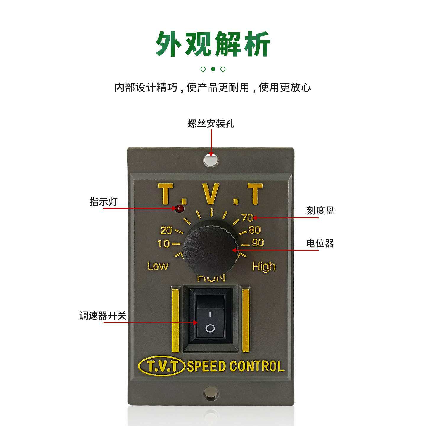 微型调速电机变压控制器DC 51直流调速器24V9V180V可调速现货