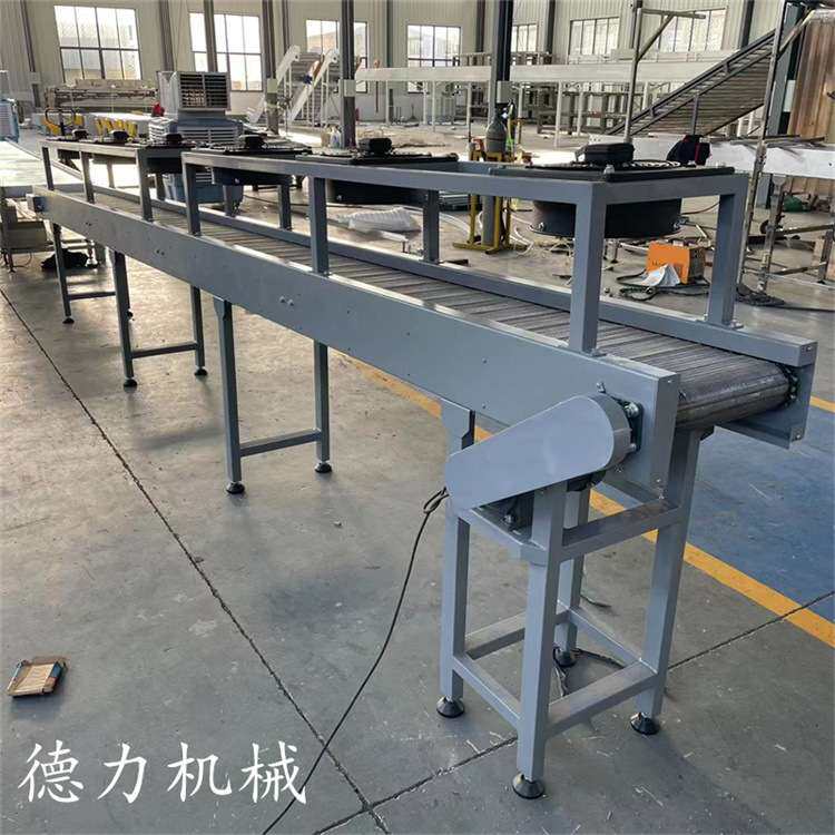 面条面片生产流水线输送机烘干摊凉输送设备风扇降温输送带