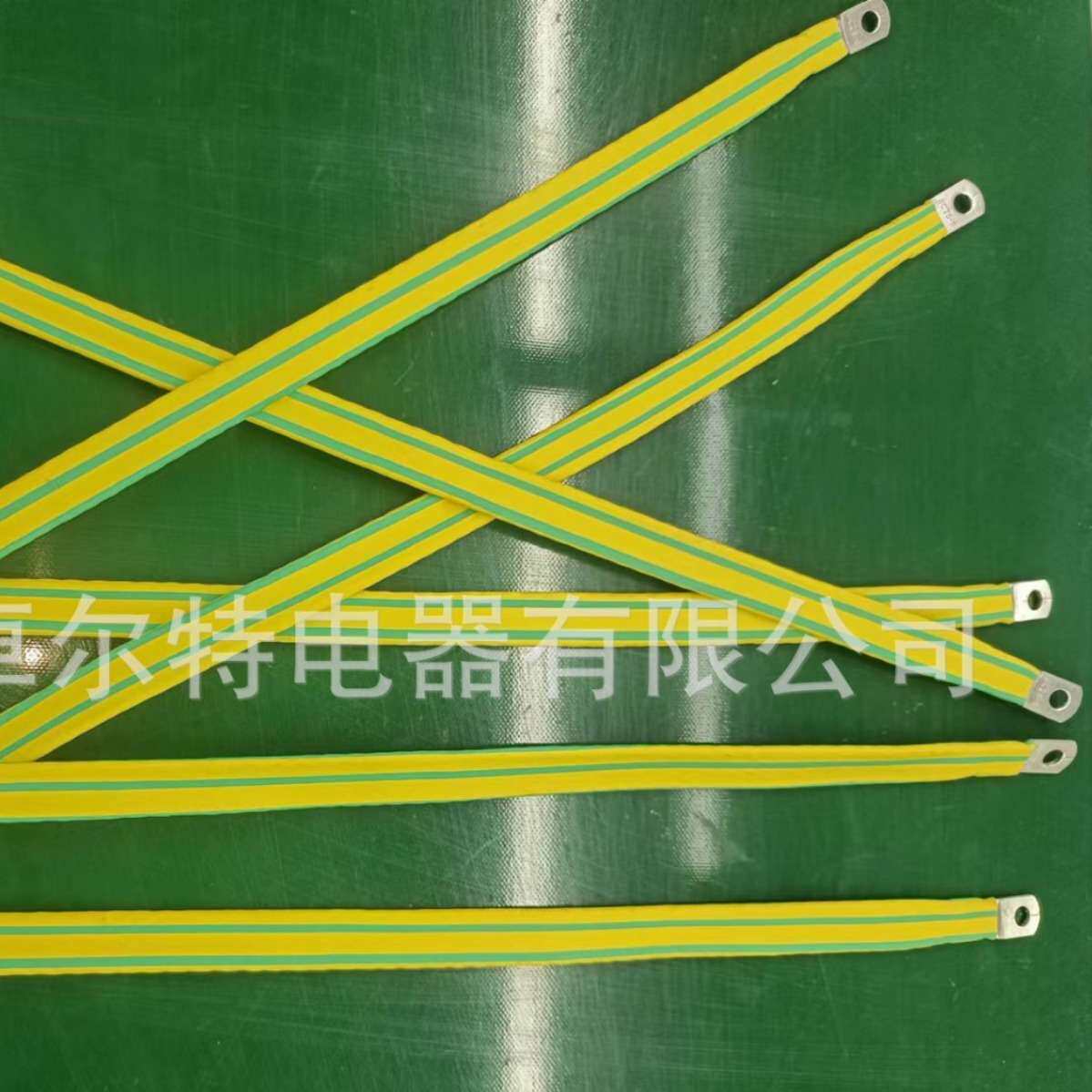 铜编织带母线 铜编织线伸缩节 电气设备法兰跨接线