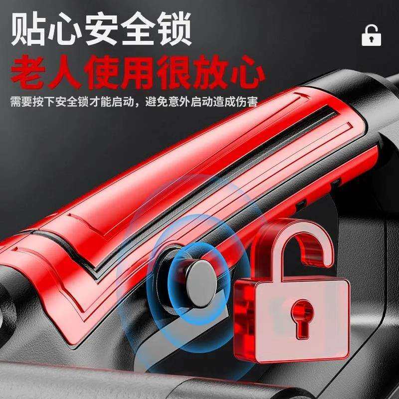 插电式电锯家用锯柴小型手持电动伐木锯220v切割木头电链据手电锯