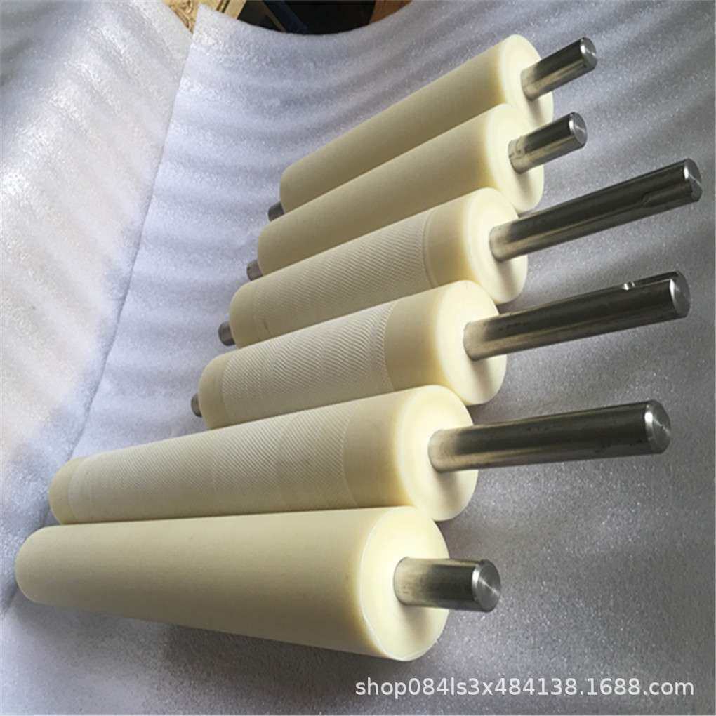 尼龙滚筒轴心304不锈钢 完全可代替不锈钢的食品级尼龙棒滚筒