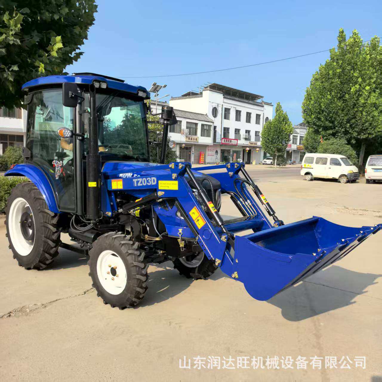 四驱耕地农用504旋耕机 大棚王四轮果园耕地机多功能农用车