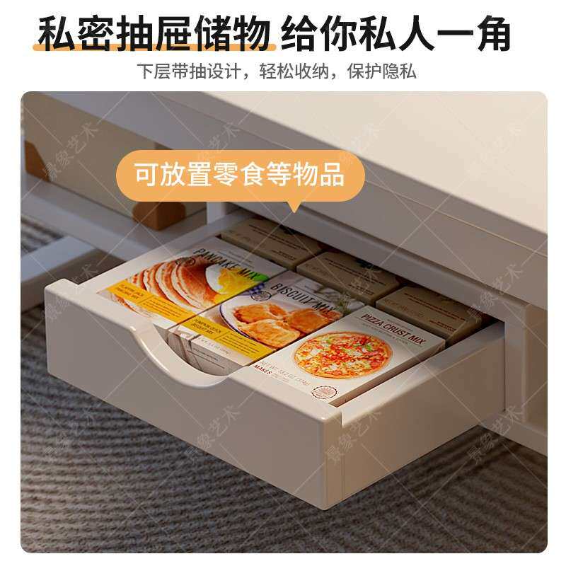 茶几客厅家用小户型沙发旁边几阳台茶桌小茶台出租房长方形矮桌子