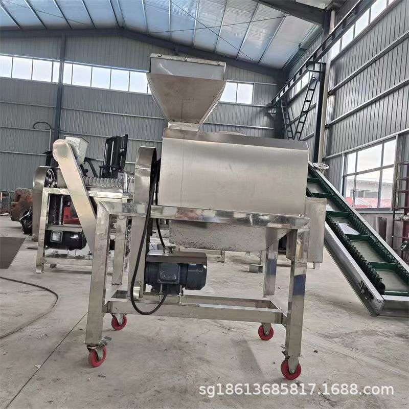 樱桃红枣去籽打浆机 打浆细腻工业大型水果去核打浆设备 厂家现货