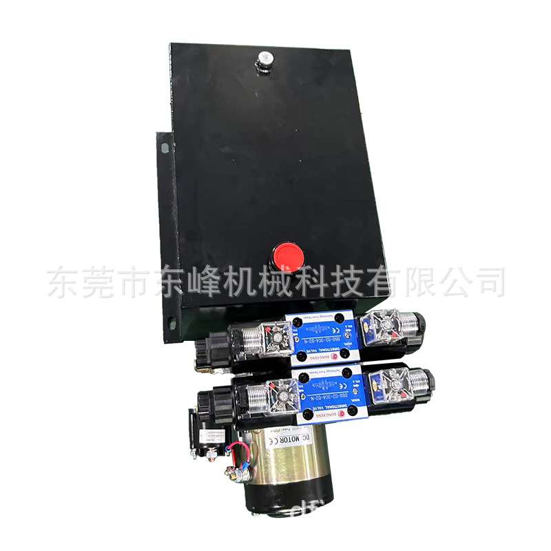 直流48V微型动力单元液压站油箱20L电机2.2KW液压系统东莞厂家