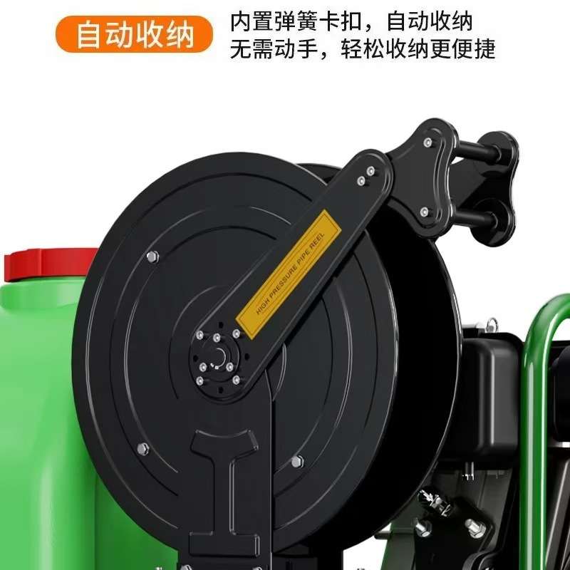 300L水桶移动高压汽油洗车机洗地机市政园林管道疏通柴油动力电启