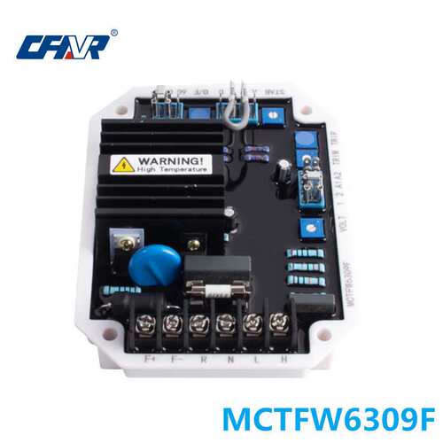 柴油无刷发电机组自动电压调节器AVR调压板MCTFW6309F励磁稳压板
