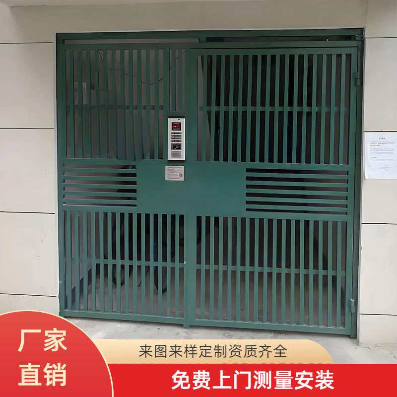 不锈钢楼梯防盗门小区金属单元楼宇铁栅栏门楼道入户门学校教室门