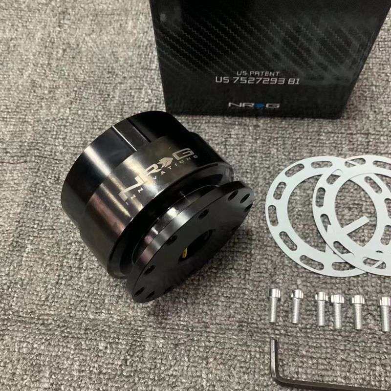 新品跨境热销会叮的快拆器 方向盘快拆器 底座改装专用叮一声快拆