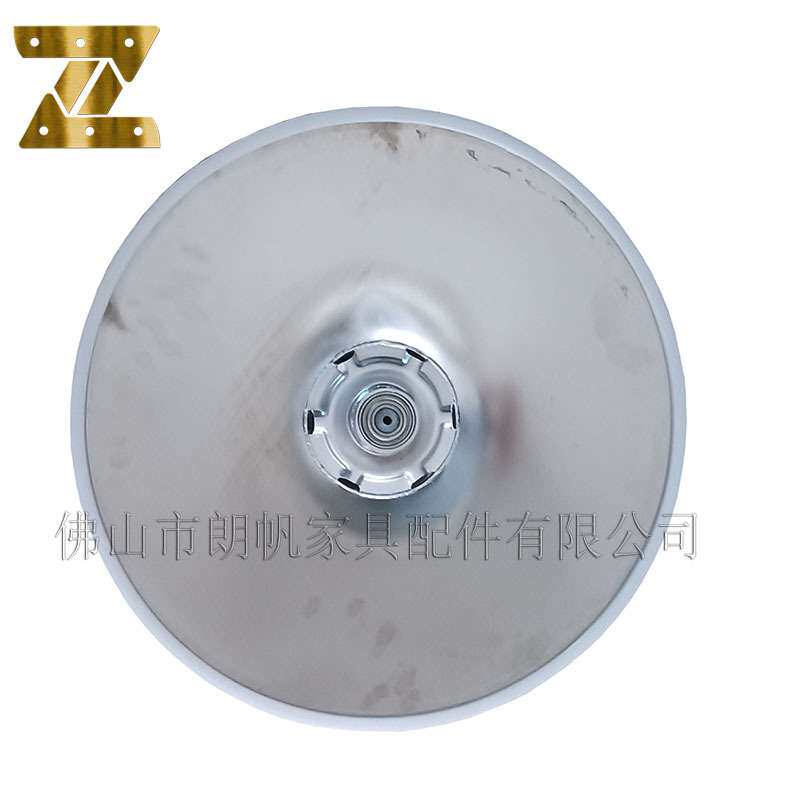 电镀金属沙发底座转盘休闲办公椅单人沙发脚旋转功能现代简约家具